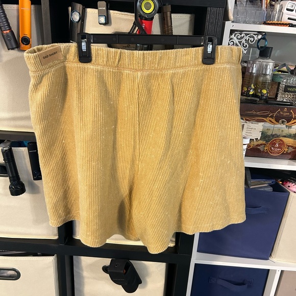 BNWT PINK By Victoria’s Secret Size XXL Mustard Dad Short - Picture 4 of 10